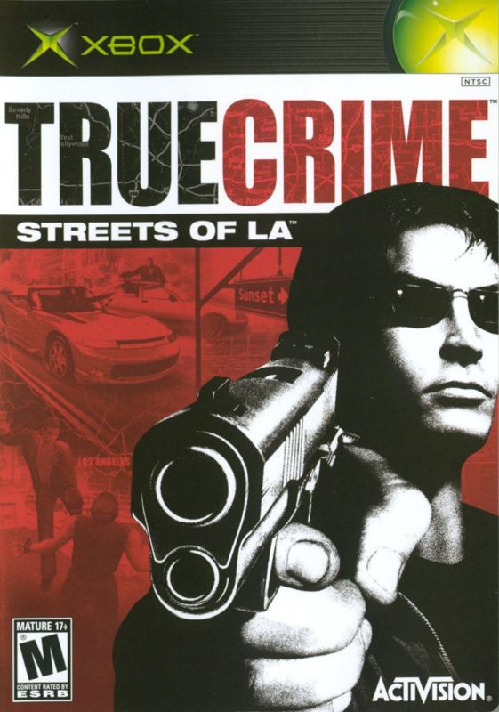 True Crime Streets of LA box art for Xbox